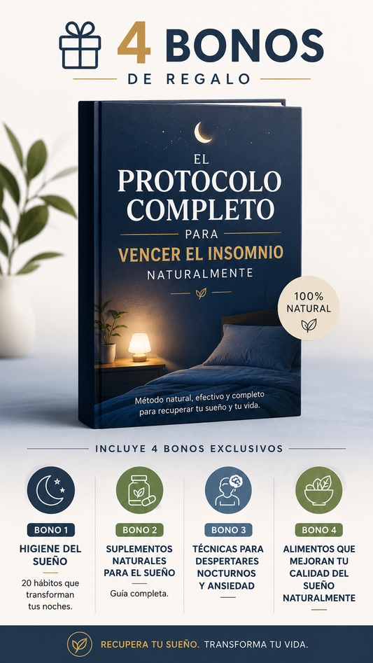 💤Insomnio Cero: El Protocolo Completo Para Vencer El Insomnio Naturalmente